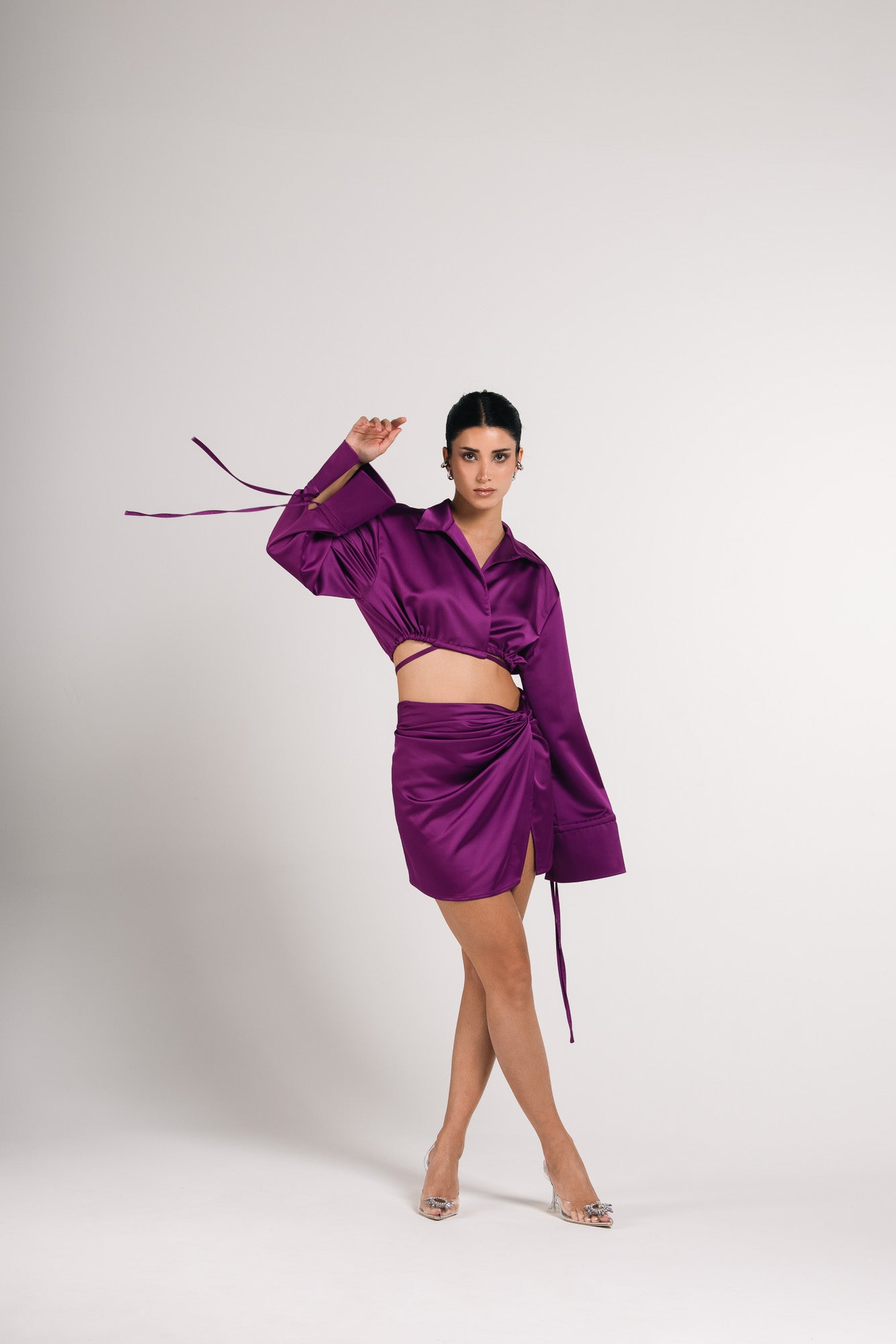 Marysol Cropped Shirt