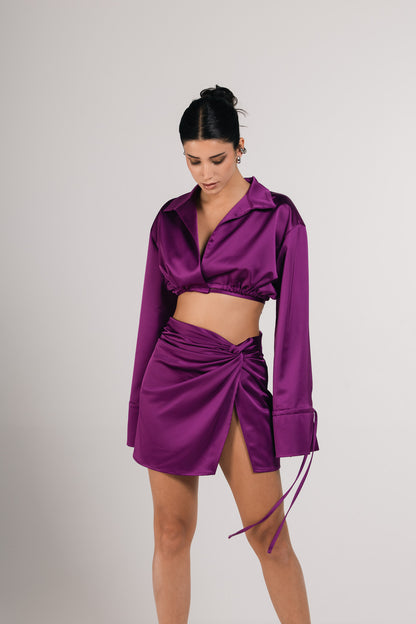 Marysol Cropped Shirt