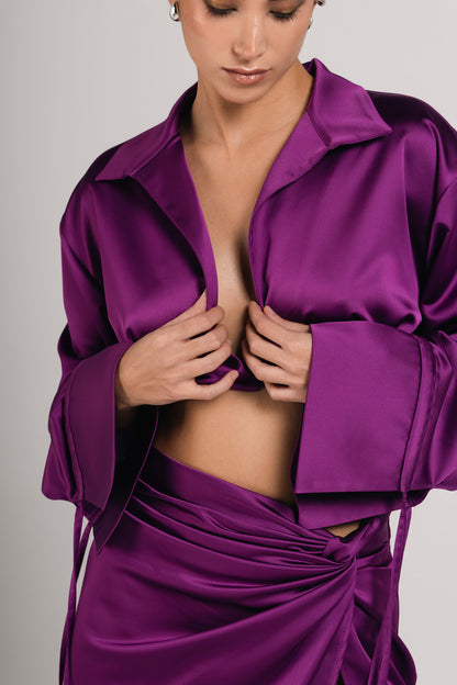 Marysol Cropped Shirt