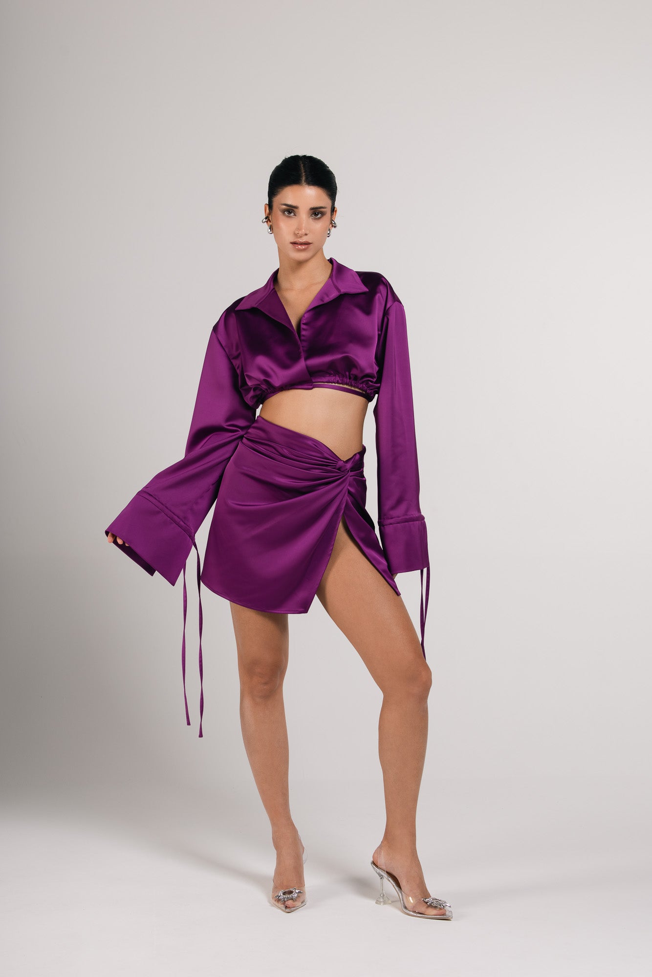 Marysol Cropped Shirt